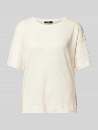 Max Mara T-Shirt mit &uuml;berschnittenen Schultern Modell BARCA in Offwhite, Gr&ouml;&szlig;e L