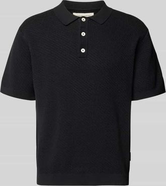 Casual Friday Casual Friday Regular Fit Poloshirt mit Label-Detail Modell ISAKSSON in Marine, Gr&ouml;&szlig;e XXL