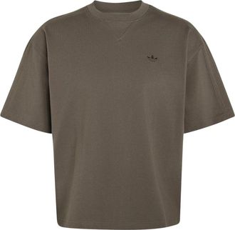 adidas P Ess Tee - Heren - Sportshirts - Bruin - L - Katoen - Fitness