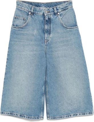 Stella McCartney Clear Blue Denim Shorts - Dames - Denim shorts - Blauw - W27 - Denim - Korte Broeken