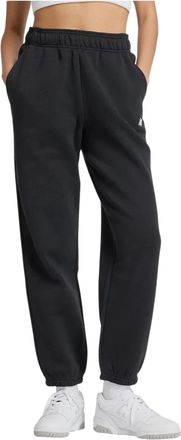 New Balance Sport Essentials Joggers Tapered Leg Pants in Black Fleece Women