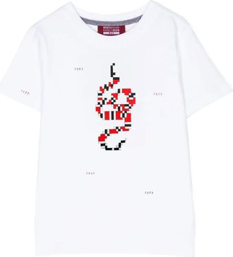 Mostly Heard Rarely Seen Mini Snake Years T-Shirt - kids - Cotton - 6 yrs - White