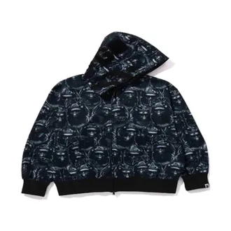 A Bathing Ape Zip-throughs, male, Multicolor, Size: XL Shark Full Zip Hoodie