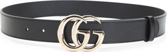 Gucci Black Logo Buckle Belt