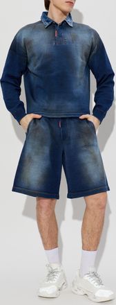 Dsquared2 Shorts With Pockets, Mens, Navy Blue