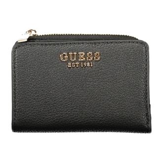 Guess Melody SLG Portemonnee - Dames - Portefeuilles - Zwart - ONE Size - Leer - Accessoires