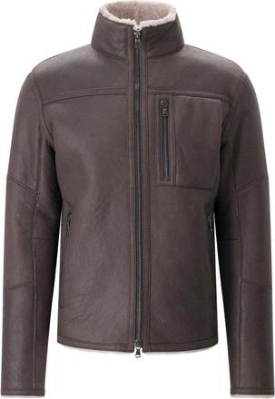 Werner Christ Giacca in pelle - - Jackets - Uomo - Marrone - 3XL