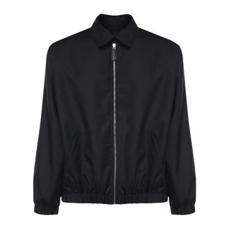 Giuliano Galiano Asher Bomberjack - Heren - Bomber jackets - Zwart - S - Wol - Jassen