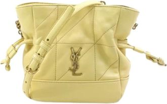 Saint Laurent Bolso de hombro Vintage Pre-owned - Pre-owned - Mujer - Amarillo - ONE SIZE