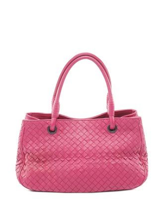 Bottega Veneta 2012-2025 Nappa Intrecciato handbag - Pink