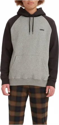 Levi's Fleece Pocket Hoodie In Heathered