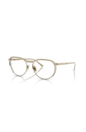 Ferrari 53mm Oval optical glasses in Gold at Nordstrom