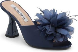 Charles by Charles David Kamchi Slide Sandal in Navy-St at Nordstrom, Size 7.5