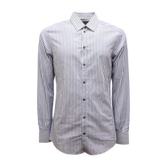 Dolce & Gabbana L1838 Camicia - Heren - Casual Overhemden - Blauw - S - Overhemden