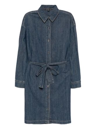 James Perse Spijkerjurk - Blauw