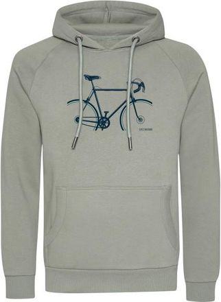Greenbomb Bike Crop Trek Hoodie f&uuml;r Herren | grau