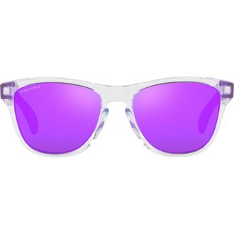 Oakley Frogskins 48mm Small Square Sunglasses in Clear at Nordstrom