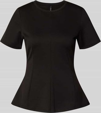 Vero Moda Shaped Fit T-Shirt mit Viskose-Anteil Modell ABBY in Black, Gr&ouml;&szlig;e XL