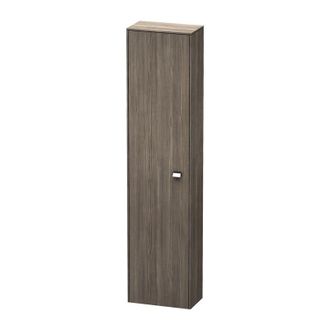 Duravit Duravit Brioso Armario Alto 177,0x42,0x24,0 Cm, 1 Puerta, Abatible A La Izquierda, 1 Balda De Madera, 3 Baldas De Cristal, Color (frente/cuerpo): Deco