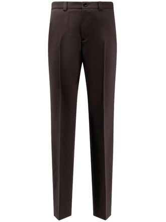Gucci Chocolade Gabardine Broek