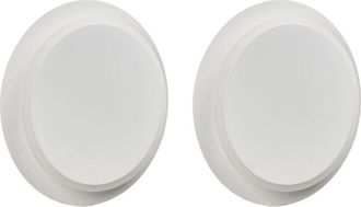 Beliani Set of 2 Wall Lamps SEMNON LED Metal White