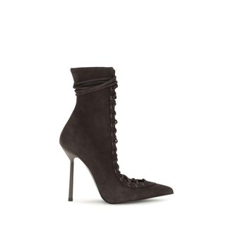 Le Silla Calf Leather Bos Taurus Lace-Up Womens Boots