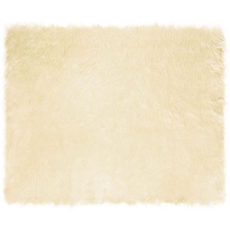 vidaXL Alfombra De Imitaci&oacute;n De Piel De Oveja Tafalla Crema Vidaxl