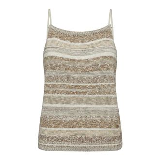 Mos Mosh MOS Mosh, Dames, Tops, Beige, Maat: XS