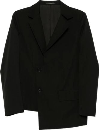 Yohji Yamamoto Giacca asimmetrica - Nero