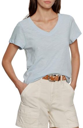 Sanctuary V-Neck T-Shirt in Blue Aura at Nordstrom, Size 1X