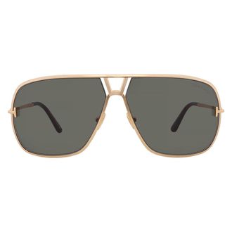Tom Ford Stavros Green Navigator Mens Sunglasses FT1204 30N 63