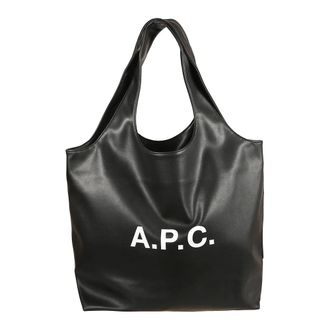 A.P.C. Tote Bags, female, Black, Size: ONE SIZE Ninon Tote Bag