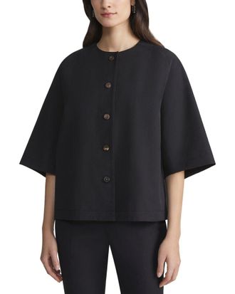 Lafayette 148 New York Three-Quarter Sleeve Top