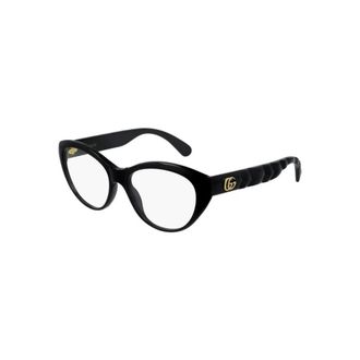Gucci Glasses, unisex, Black, 54 MM, Stylish Eyeglasses Gg0812O 001