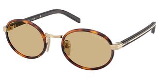 Prada PR B56S 21E10R Womens Sunglasses Tortoiseshell Size 52