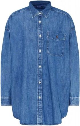 Ralph Lauren Donna, Camicette, Blu, M, new