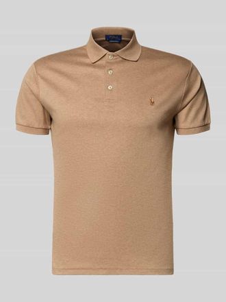 Polo Ralph Lauren Regular Fit Poloshirt aus reiner Baumwolle in Beige, Gr&ouml;&szlig;e XXL