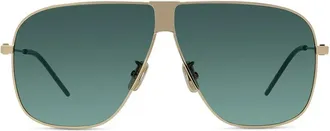 Givenchy Speed Gold Pilot Sunglasses