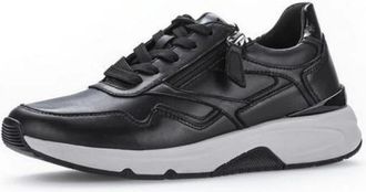 Gabor Comfort Sneaker - Dames - Schoenen - Zwart - Maat: 38 1/2 EU Leer