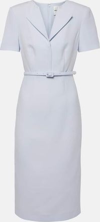 Roland Mouret Wool and silk midi dress