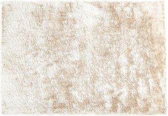 Vente-Unique Alfombra shaggy de pelo largo ultra suave - 200 x 290 cm - Beige - DOLCE
