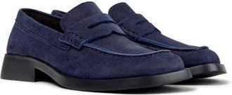 Camper Dana Penny Loafer in Dark Blue at Nordstrom, Size 38