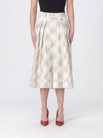 Vivienne Westwood Tartan Cotton Blend Skirt
