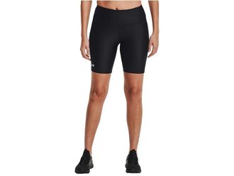 Under Armour Tech Bike Shorts Womens Shorts Black/White : SM (US 4-6), Polyester/Elastane