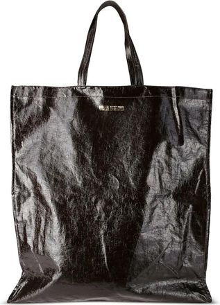 Uma Wang Borsa tote grande in tela - Marrone