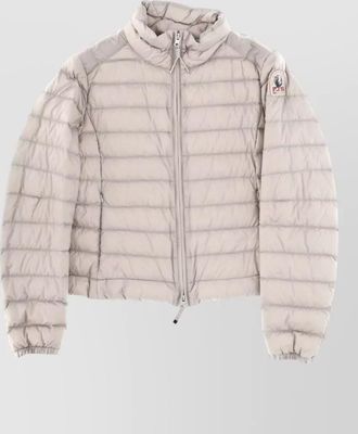 Parajumpers quilted jacket with high collar and cuffs