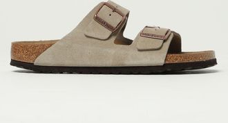 Birkenstock Flat Sandal BIRKENSTOCK Woman color Dove Grey