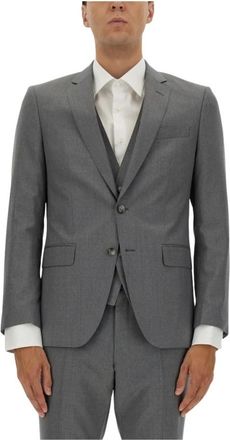 HUGO BOSS Uomo, Abiti Uomo, Grigio, S, new
