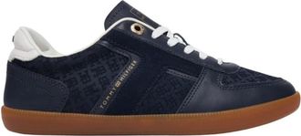 Tommy Hilfiger Sneaker Skater in Pelle Tribeca - - Shoes - Donna - Blu - 39 EU