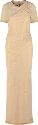 Self Portrait Vestido de poli&eacute;ster desnudo autorretrato